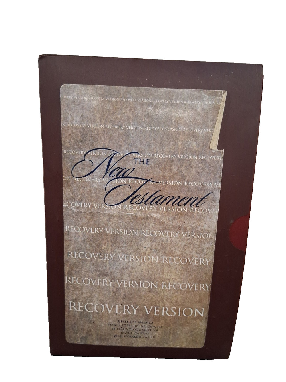 The New Testament Recovery Version